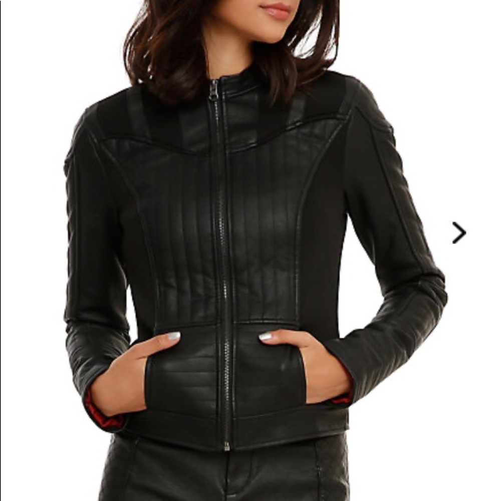 HER UNIVERSE STAR WARS DARTH VADER LEATHER JACKET